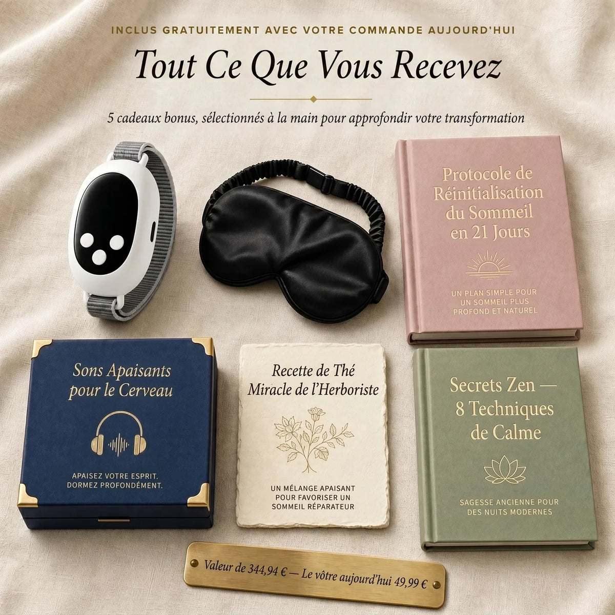 Vos 5 BONUS OFFERTS